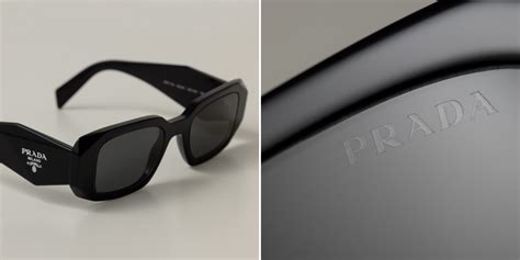 how to tell if my prada sunglasses are real|prada clear eyeglasses.